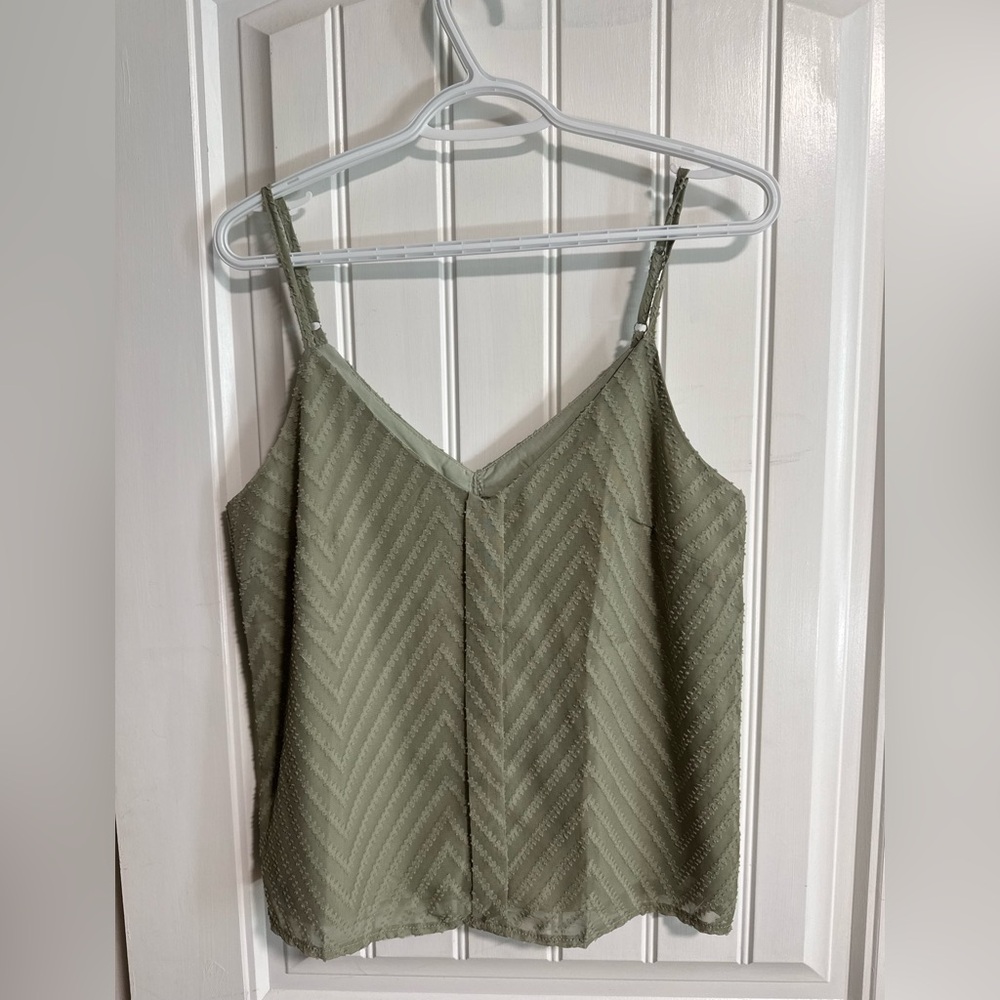 SHEIN Olive Green Tank Top